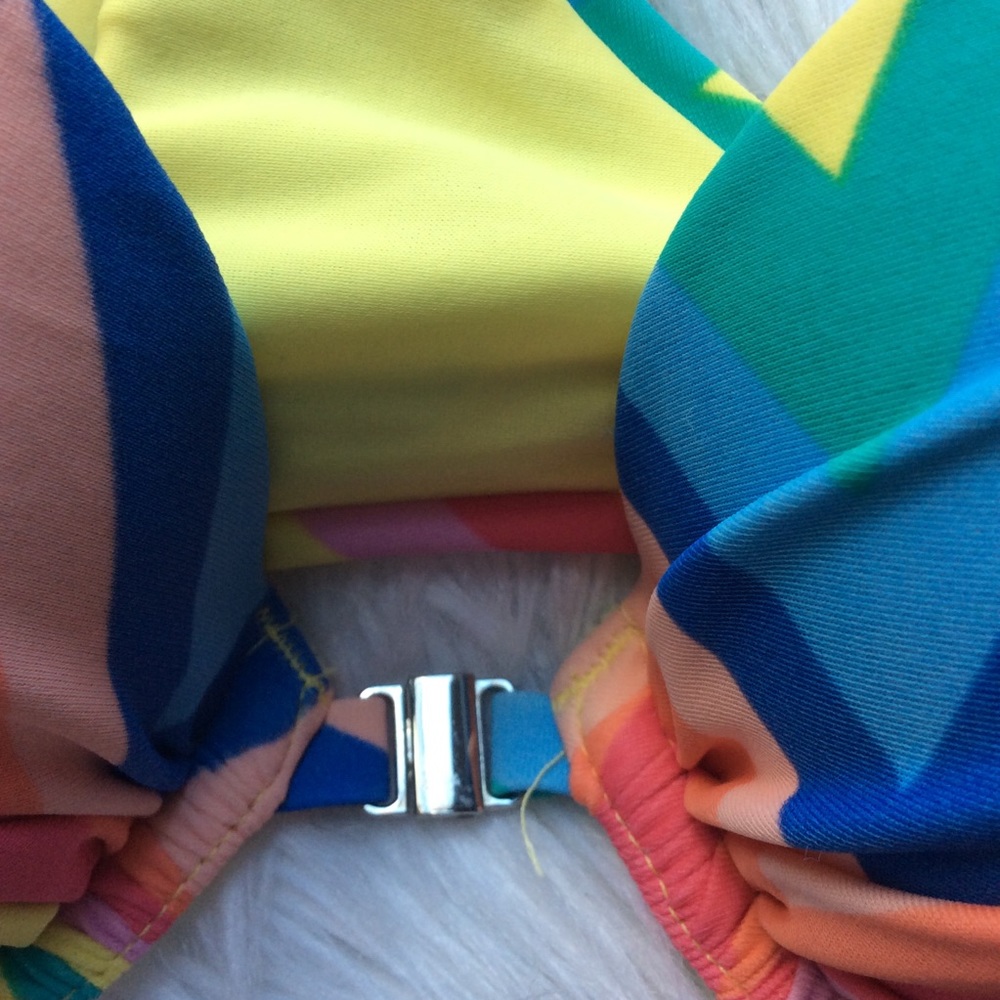 AERIE Chevron Racerback Bikini Top - Picture 5 of 5